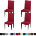 Speisesader Slipcover High Stretch Abnehmbares Waschstuhl Sitzschutzschutz für Home Party Hotel Hochzeitszeremonie